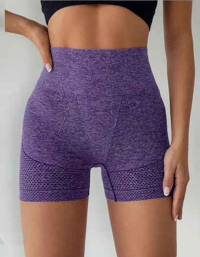 Shorts de academia sem costura