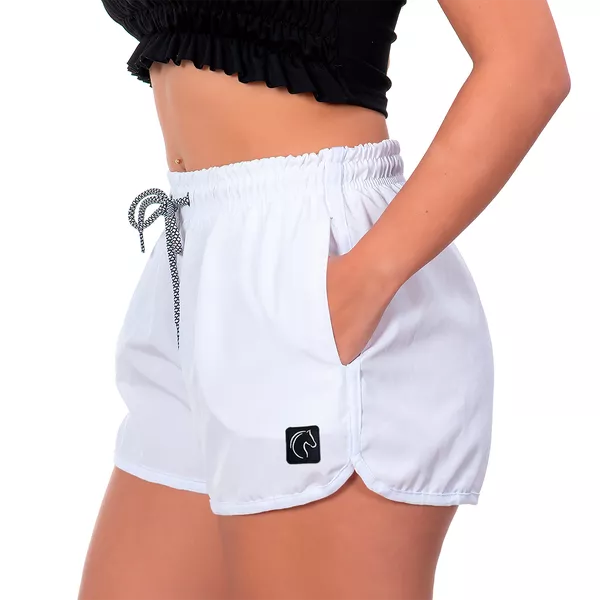 short feminino plus size