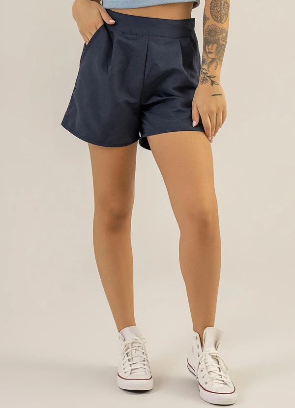 short feminino jeans destroyed