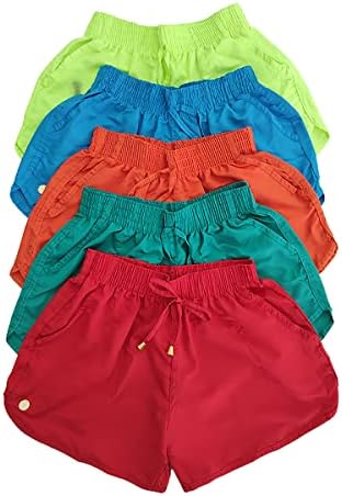 Short tactel feminino estampado