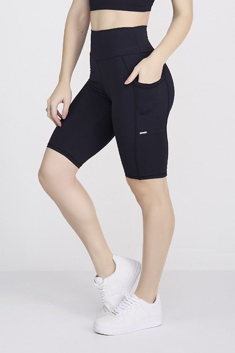 Shorts de academia feminino branco