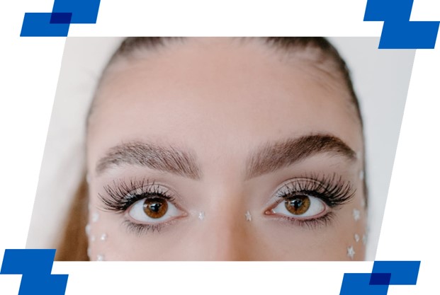 ideias de penteados para sobrancelhas claras