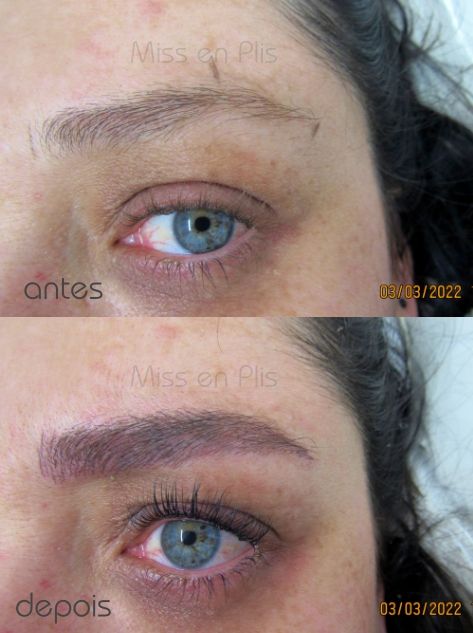 como fazer sobrancelha clara com maquiagem