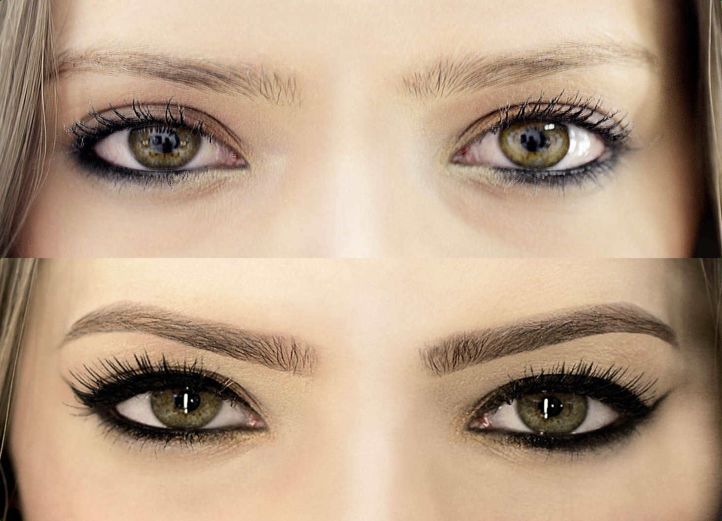 mapa de sobrancelha para henna