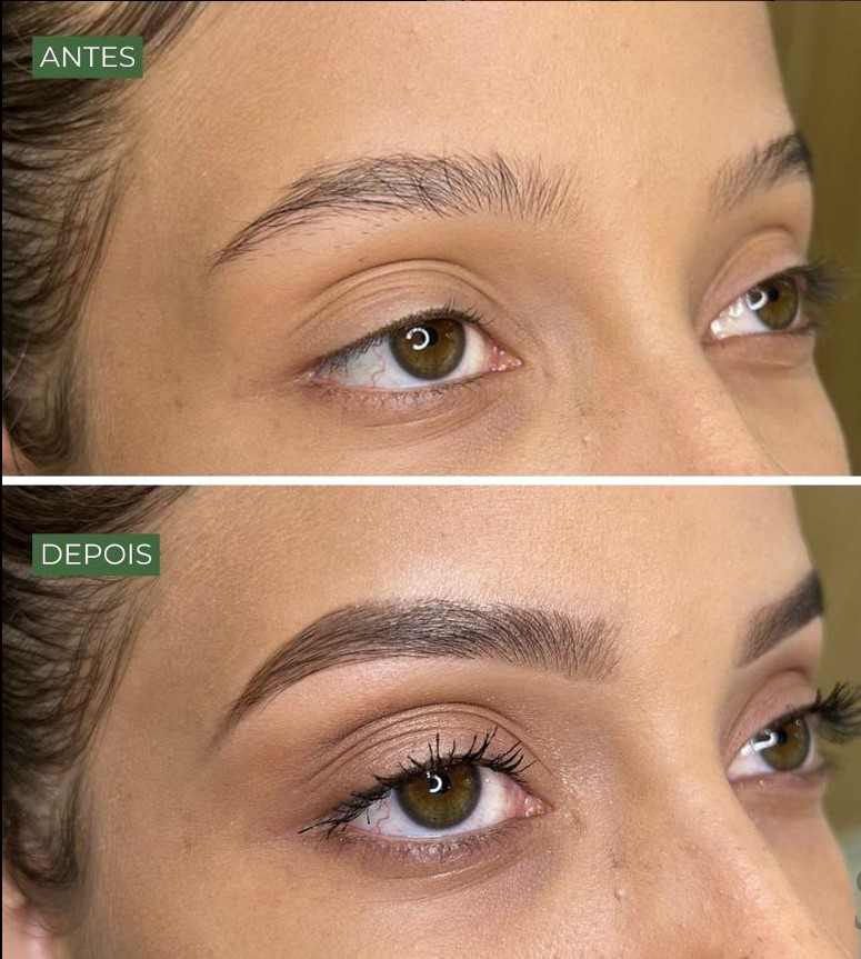 henna para falhas na sobrancelha