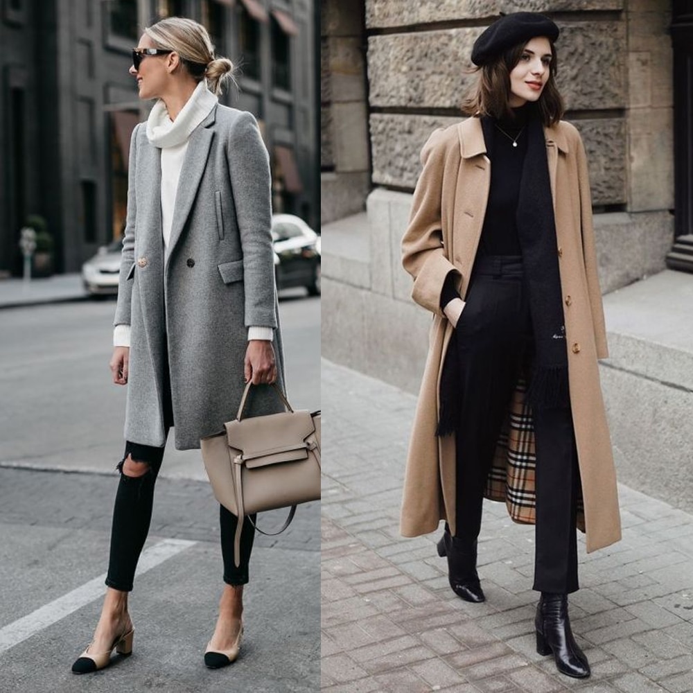 como usar sobretudo feminino em looks de inverno