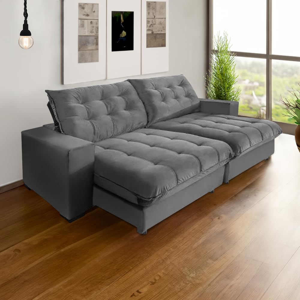 Sofá 4 lugares espuma D33