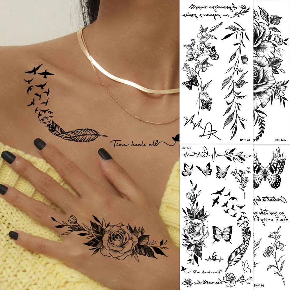 ideias de tatuagem braço feminino delicada