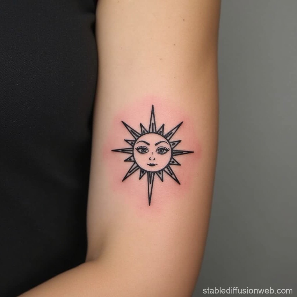 tatuagem feminina braço