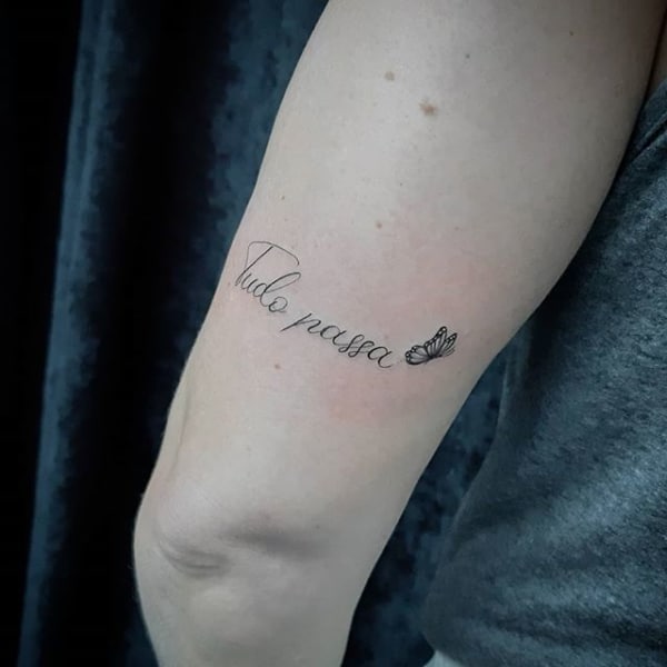 tatuagem atrás do braço vs tatuagem no antebraço feminino