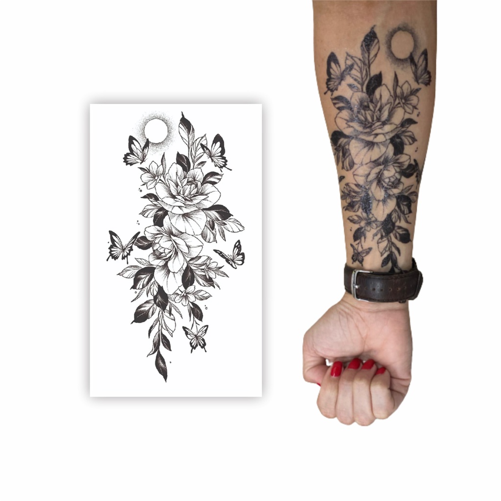 tatuagem realista antebraço feminina