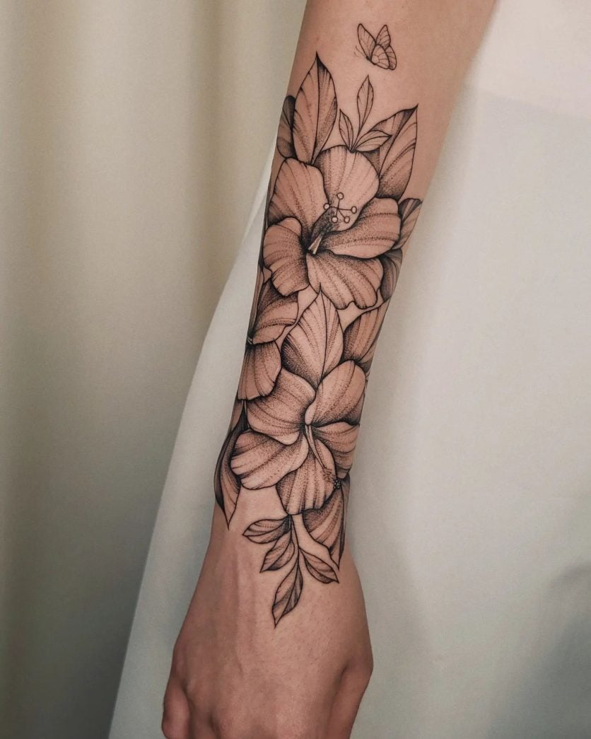 primeira tatuagem antebraço feminina