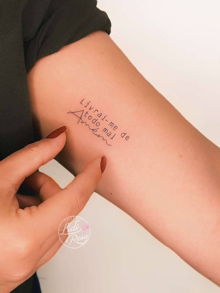 tatuagem feminina braço