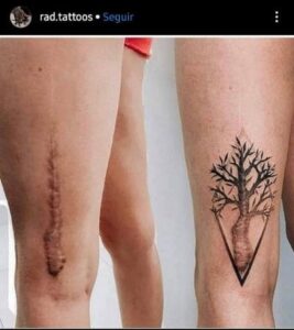 tatuagem feminina na perna vs tatuagem no braço: qual escolher