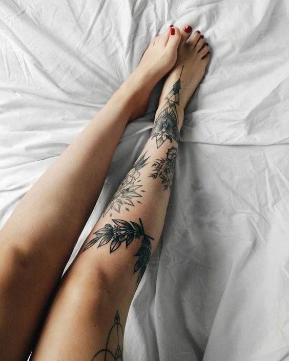 quanto custa uma tatuagem feminina na perna
