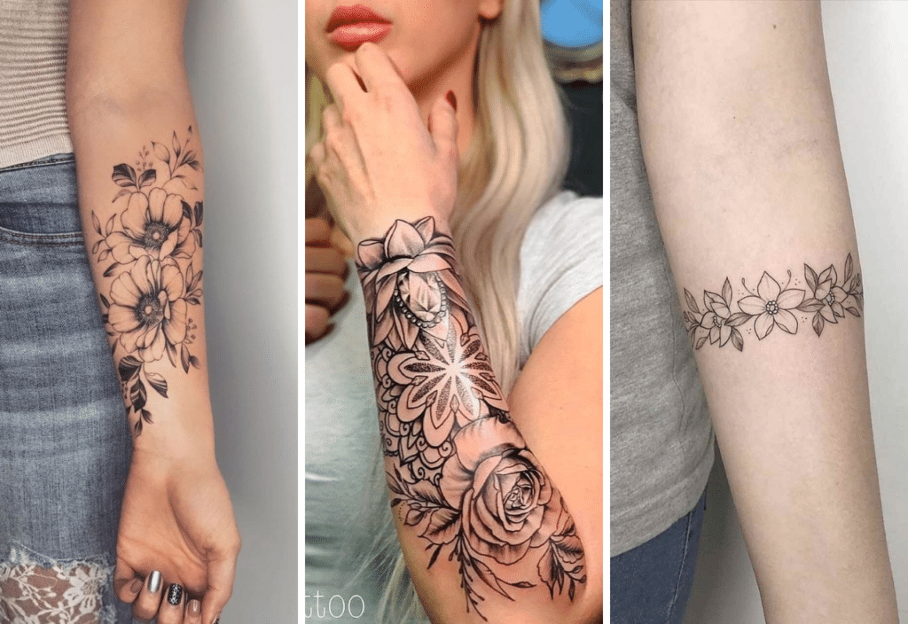 tatuagem feminino no braço