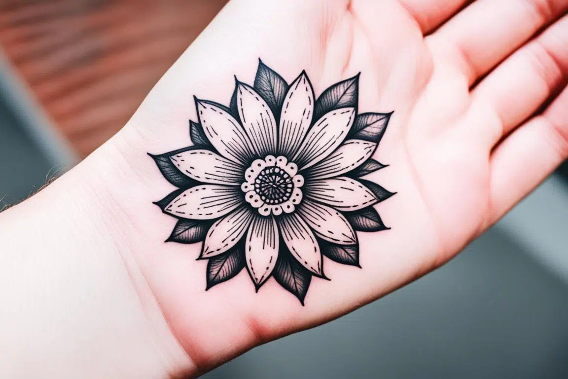 ideias de tatuagem pequena na mão feminina