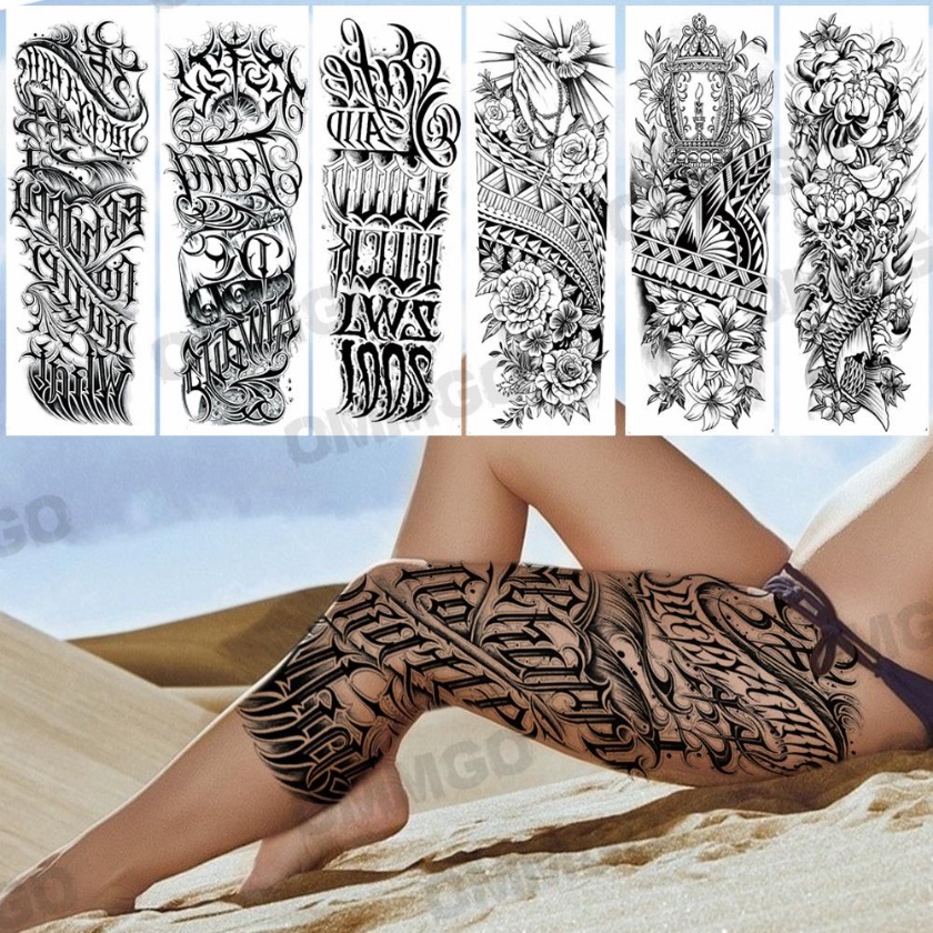 tatuagem de panturrilha feminina pequena