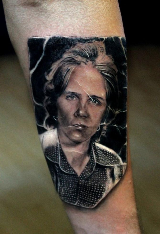 tatuagem de foto vs realismo tradicional