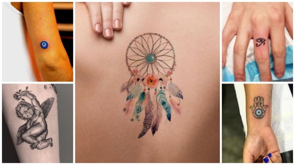 ideias de tatuagens femininas de proteção com significado