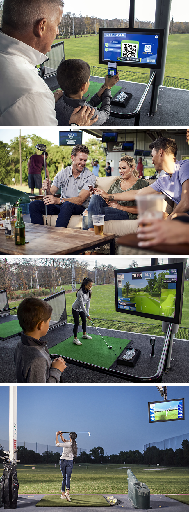 Tecnologia de rastreamento de tacada no golfe