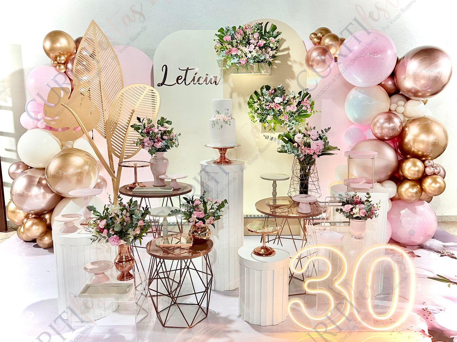 tema de aniversário feminino 40 anos