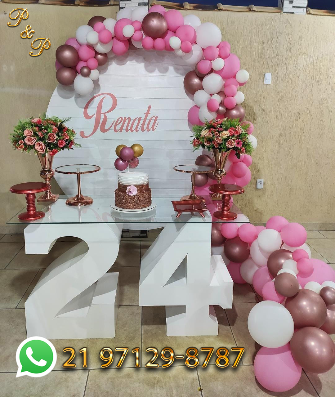 tema de aniversário feminino criativo
