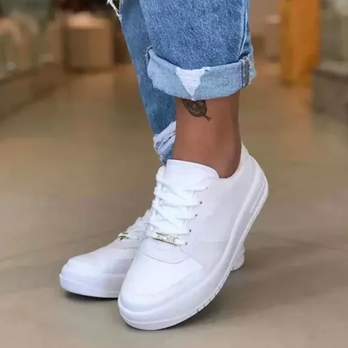 onde comprar tênis branco feminino casual