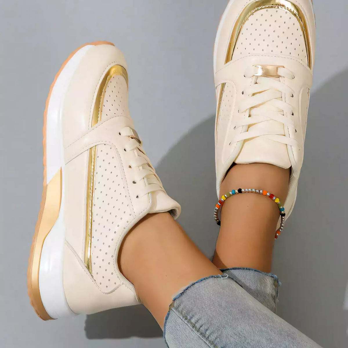tênis casual feminino flatform