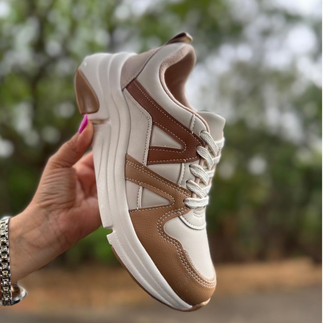 Tênis branco feminino para sair