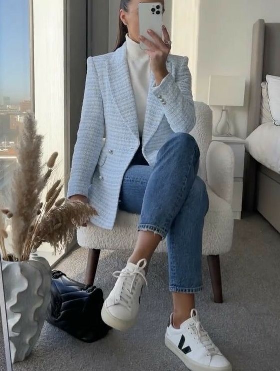 Tênis feminino casual para trabalhar em pé