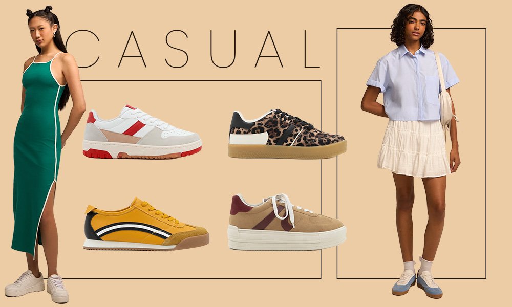 Tênis feminino casual branco