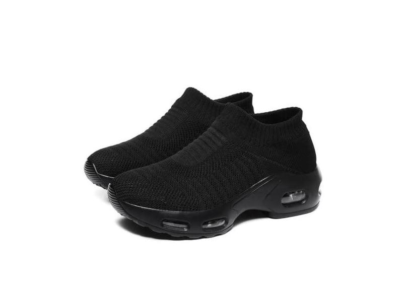 Tênis feminino sem cadarço para joanetes