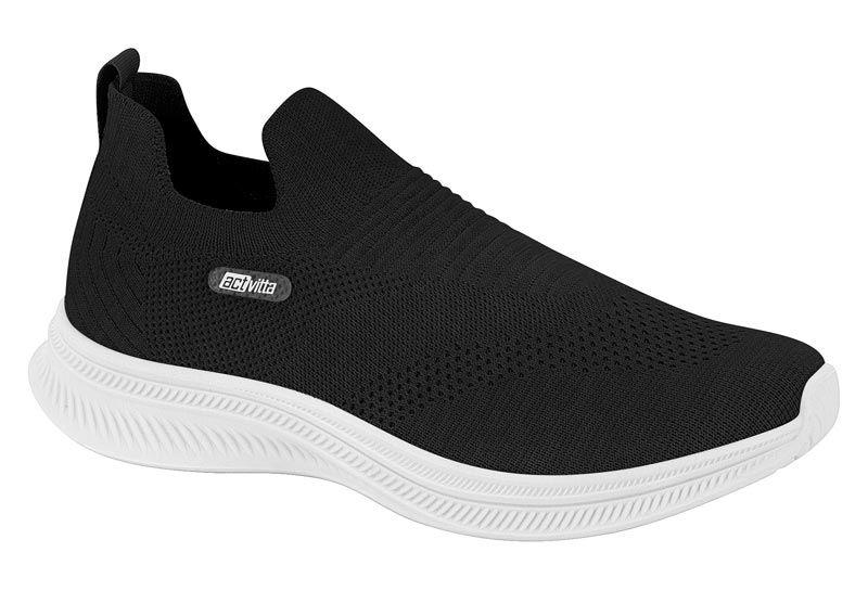 Tênis feminino sem cadarço para pés sensíveis