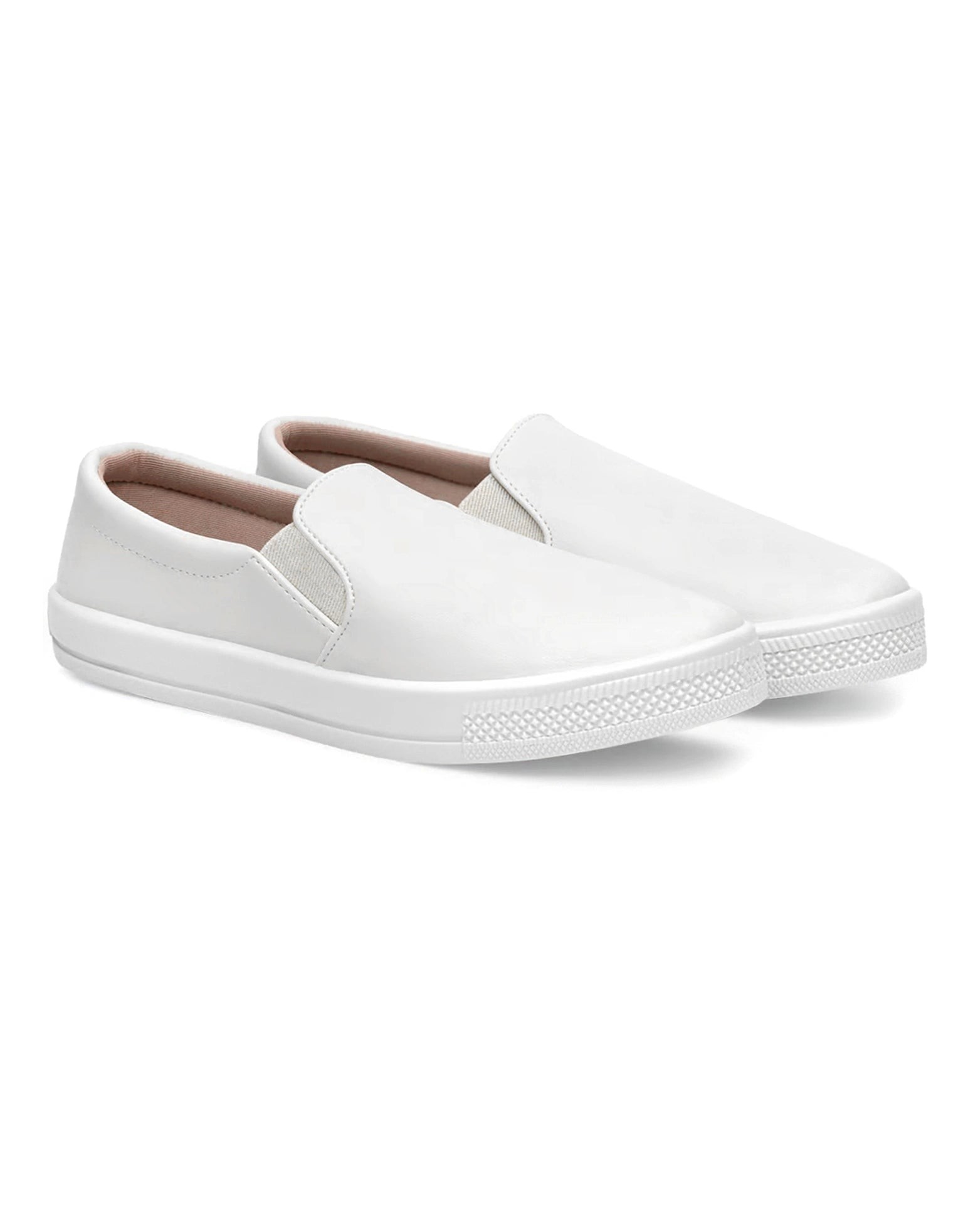 Tênis feminino slip on esportivo