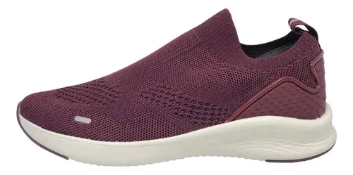 Tênis feminino sem cadarço leve