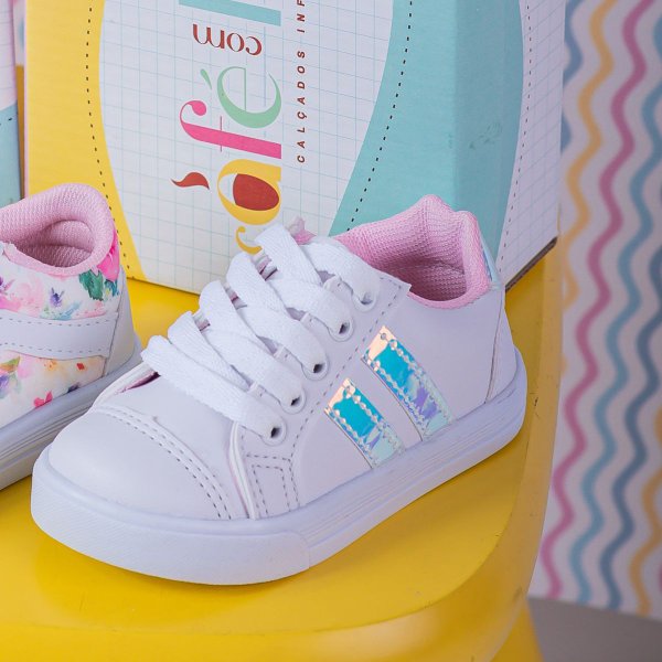 Tênis infantil feminino escolar
