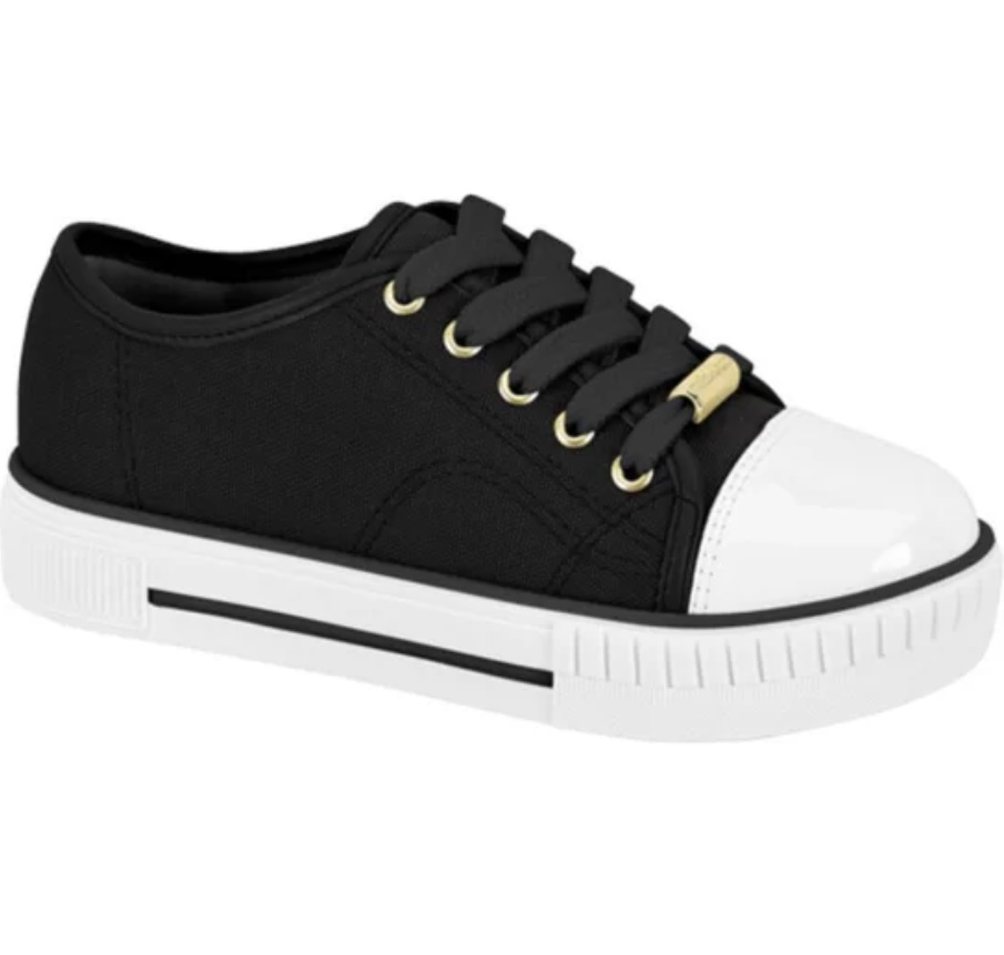 Tênis infantil feminino com material respirável