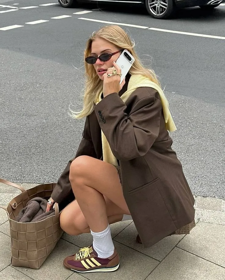 tenis marrom feminino