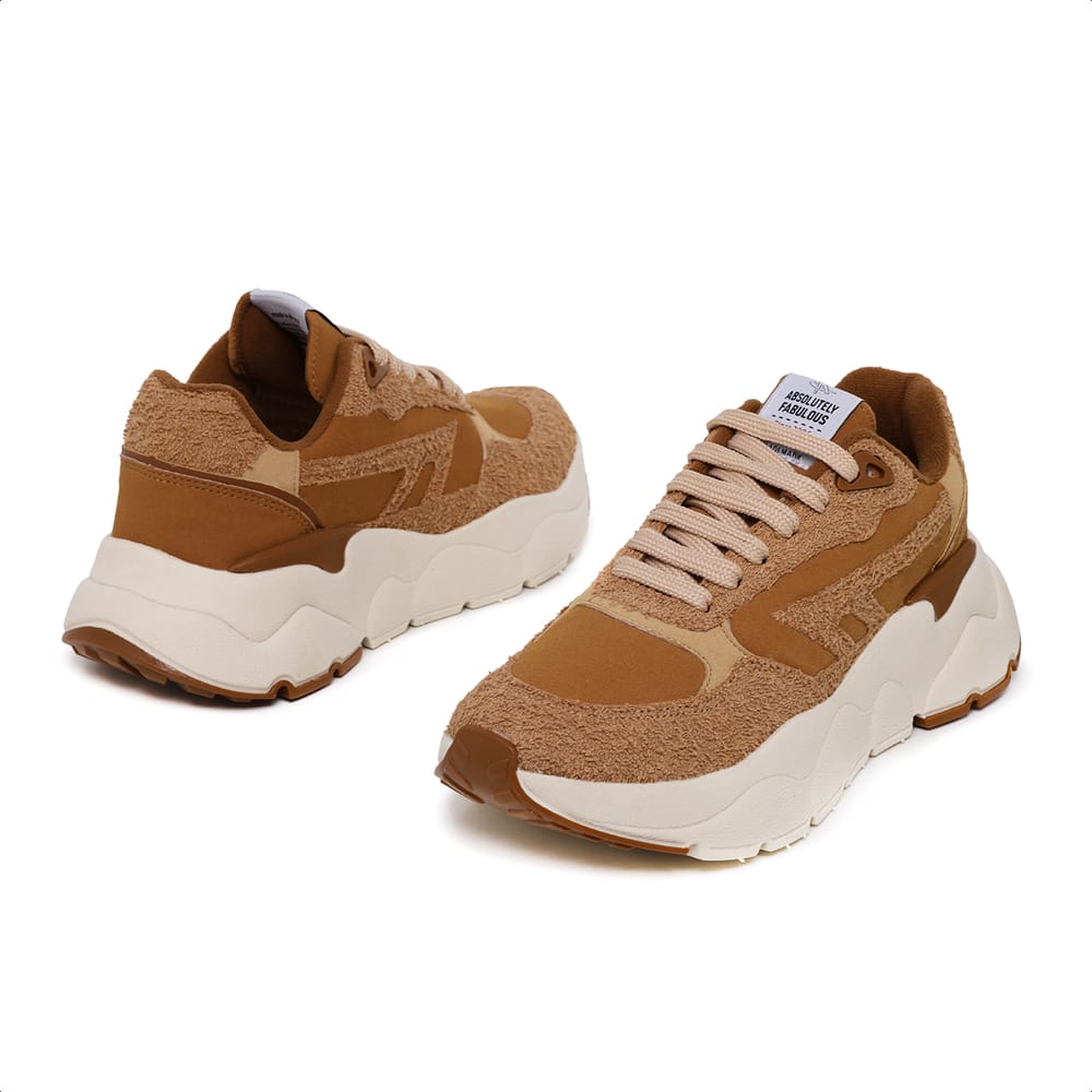 tenis marrom feminino