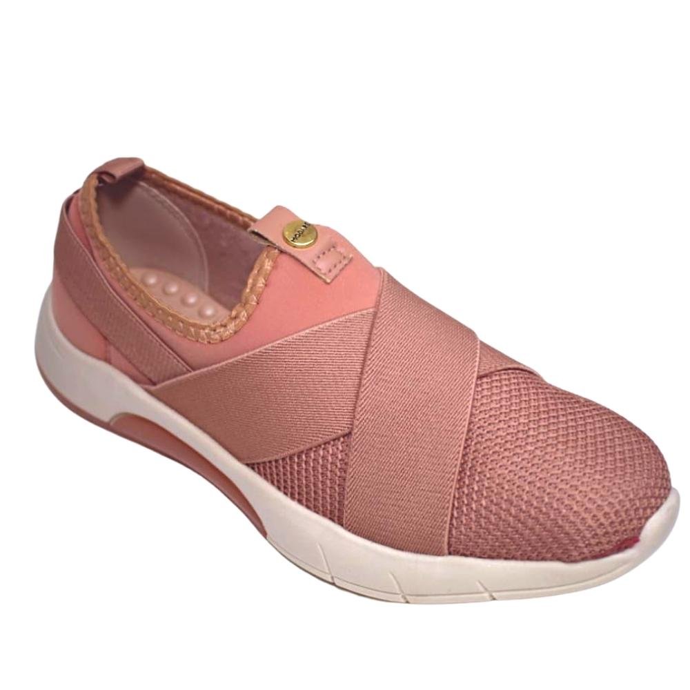 Tênis slip on feminino para caminhada