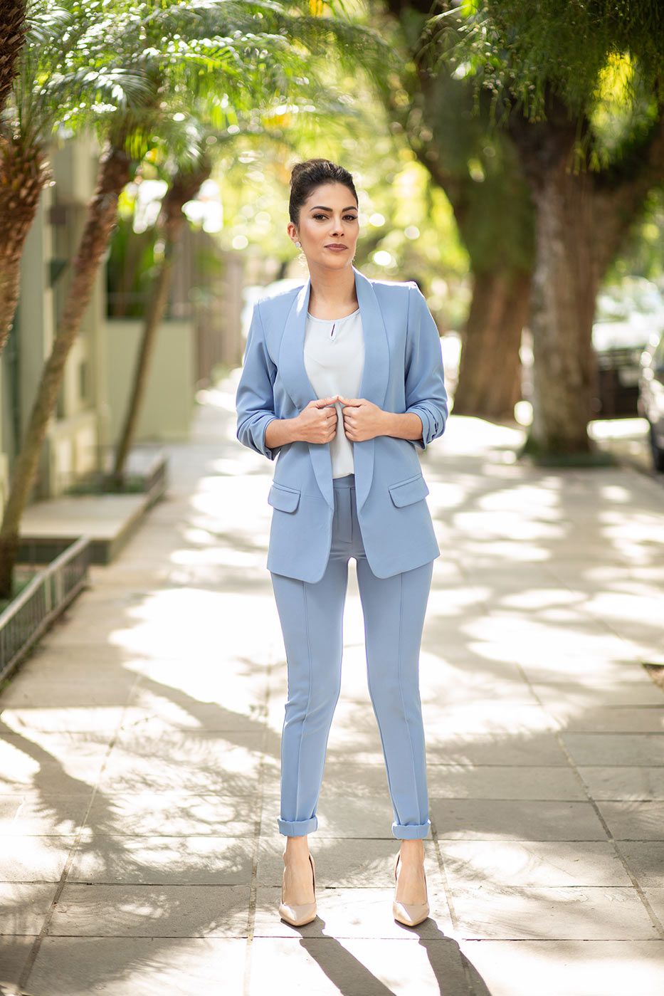 terninho feminino alfaiataria