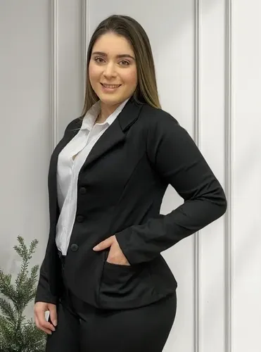 terninho feminino preto