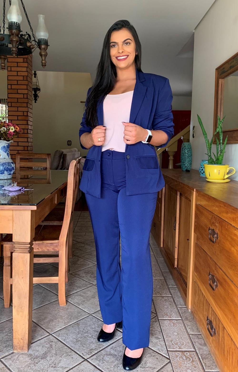 terninho feminino branco