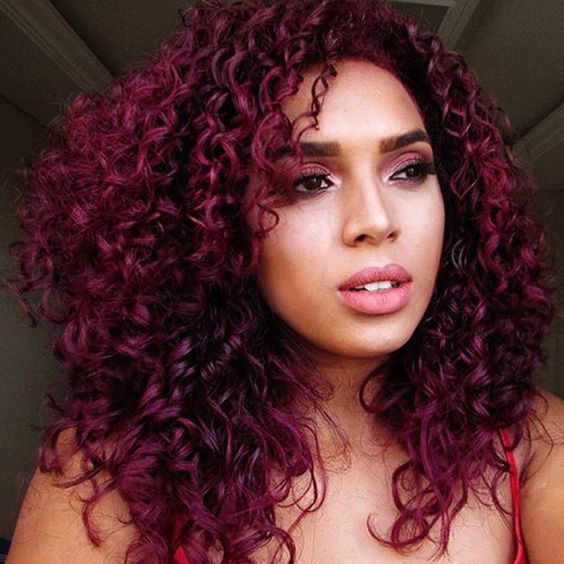 tinta cor marsala para cabelo