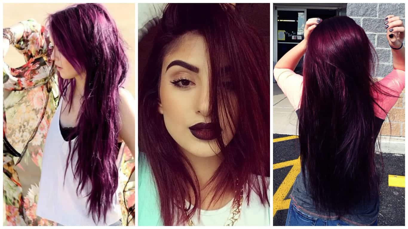 numeração tinta marsala cabelo escuro