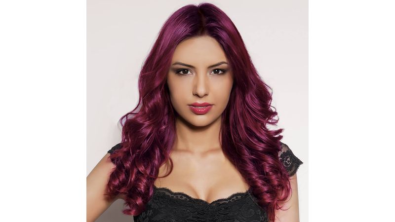 tinta cor marsala para cabelo