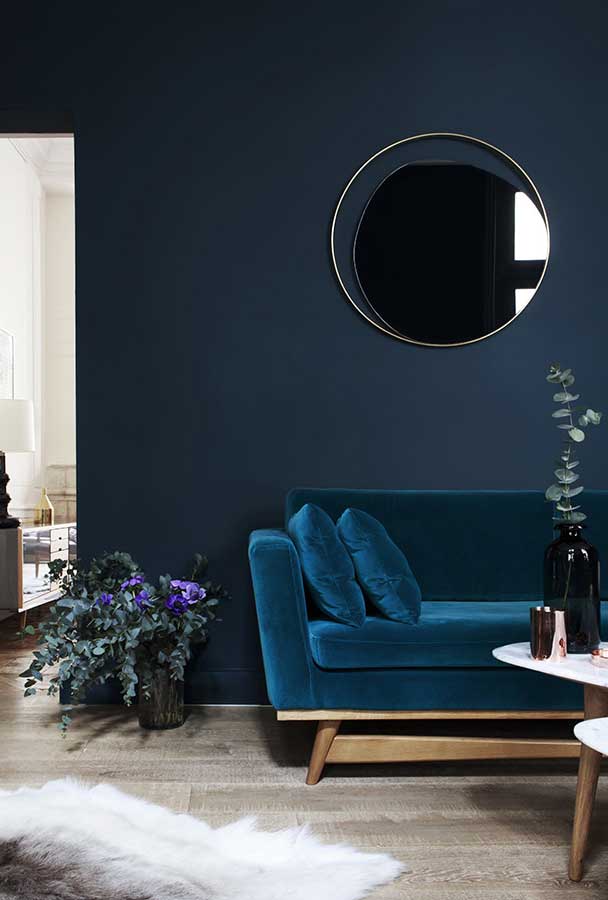 Guia Completo: Como Combinar Tons de Azul Escuro na Decoração