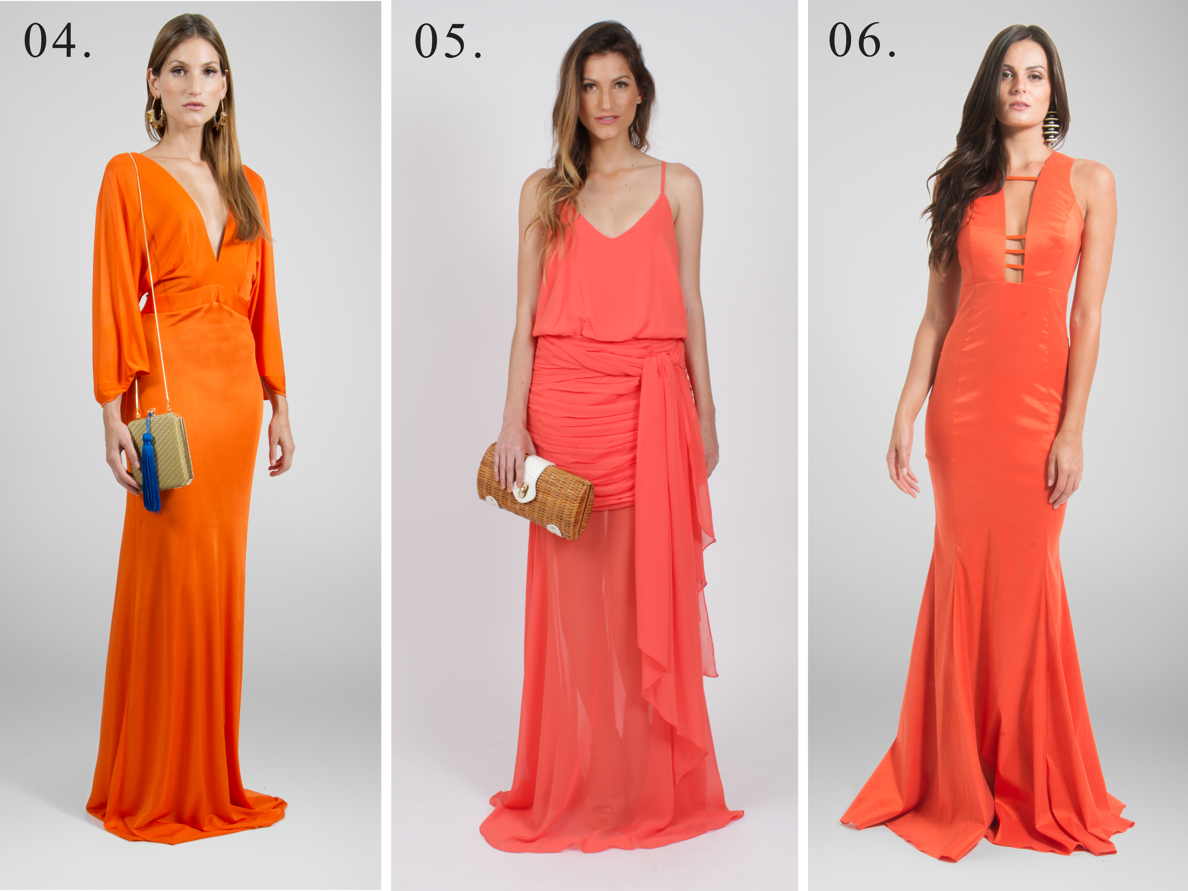 paleta de cores laranja