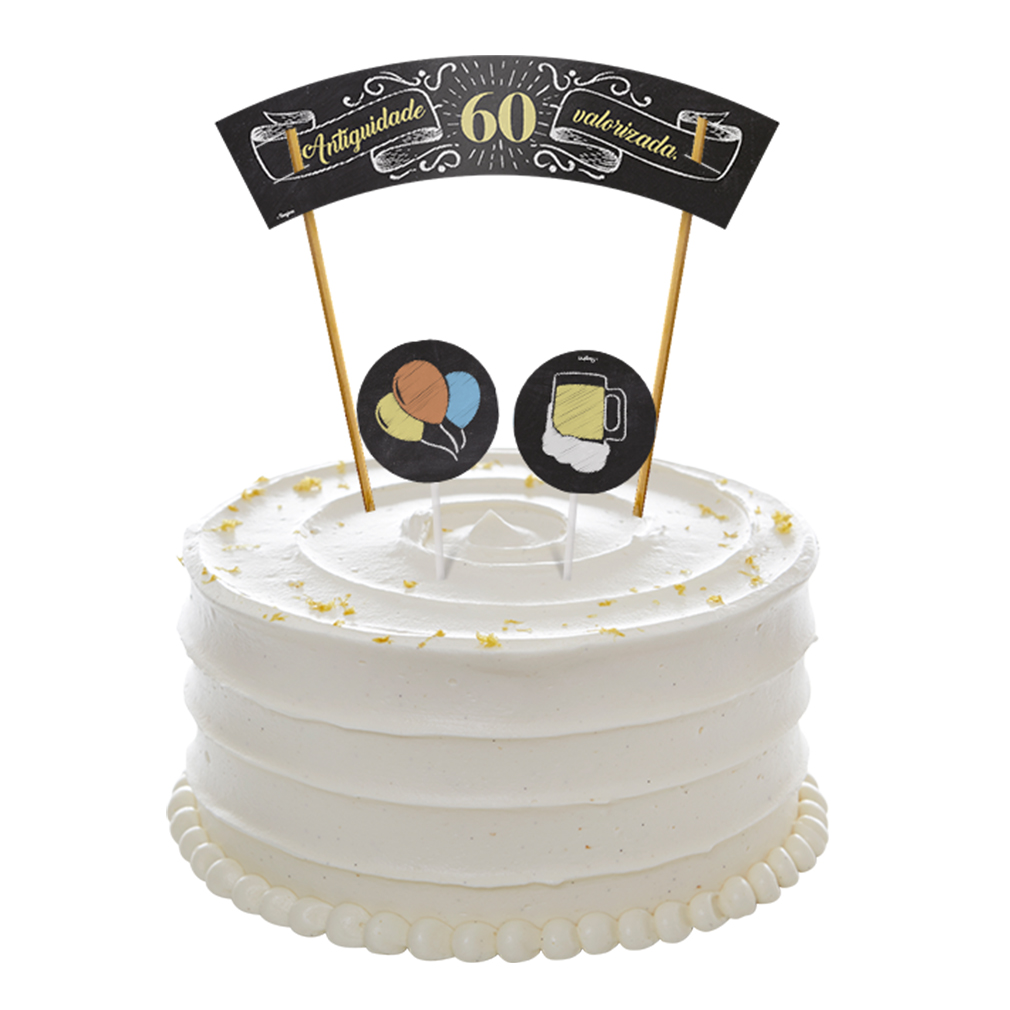 erros comuns ao escolher topo de bolo 60 anos